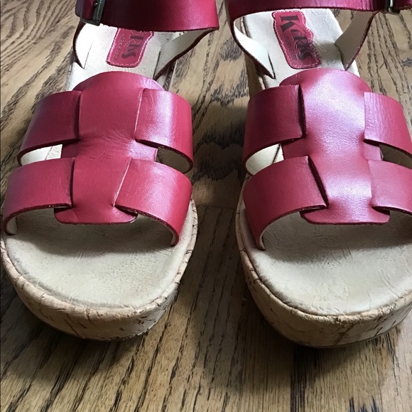 KorkEase Shoes Korks Kork Ease Wedge Sandals Leather With Cork Poshmark